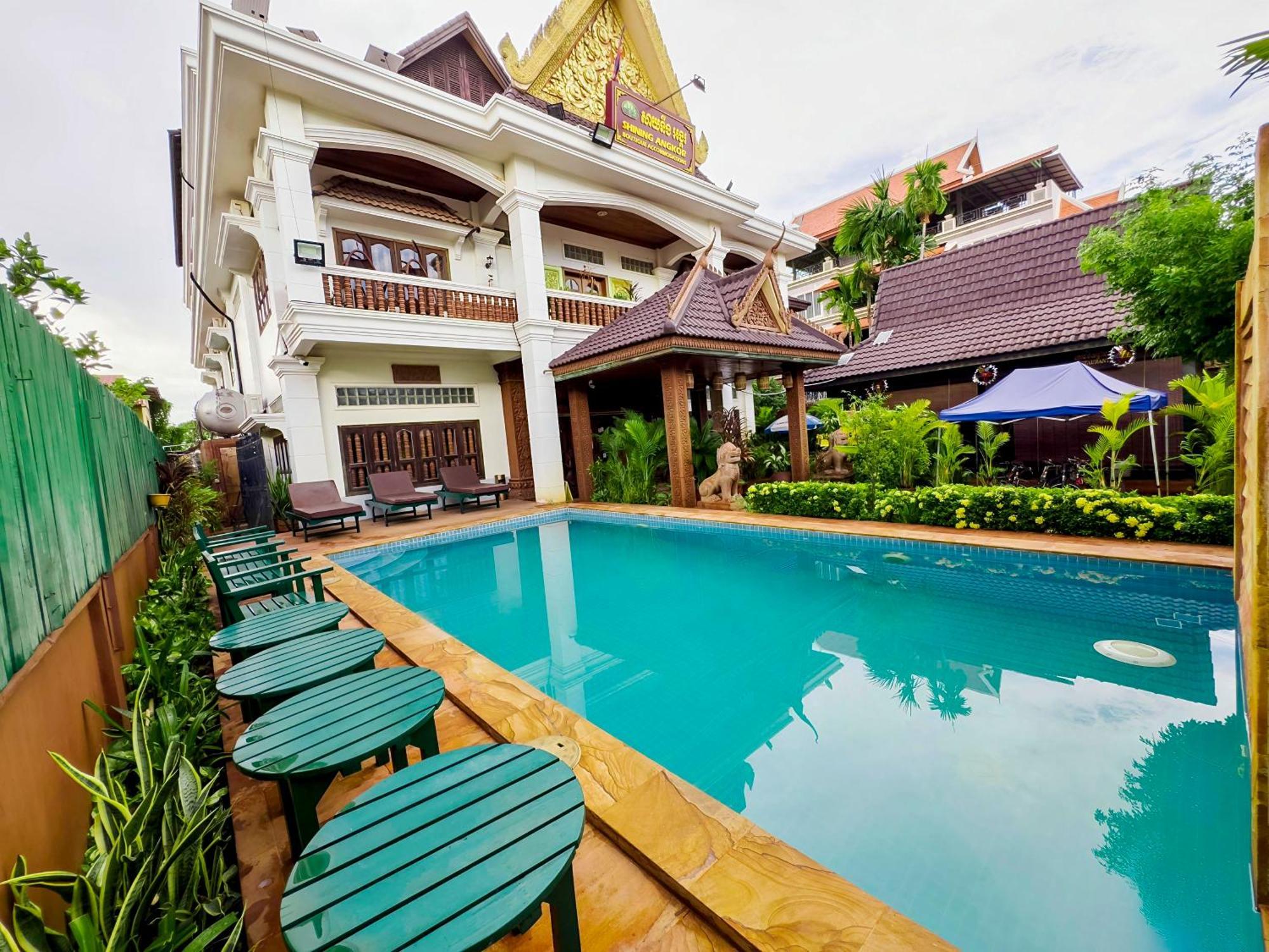 Shining Angkor Boutique Hotel Siem Reap Exterior foto